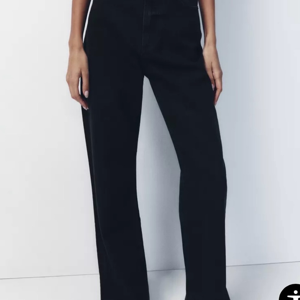 Zara Women's Black Flare Jeans